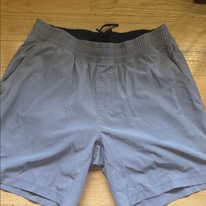RHONE Dark Gray Performance Shorts